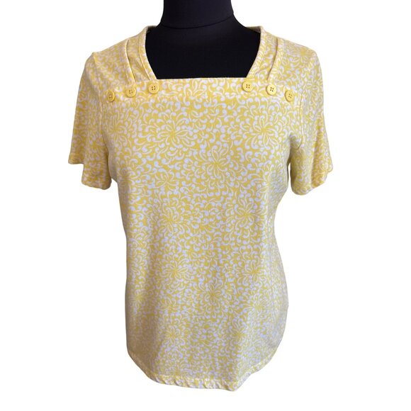 Coral Bay Tops, Bundle Of 3, Floral Print, Size Medium - Picture 4 of 12